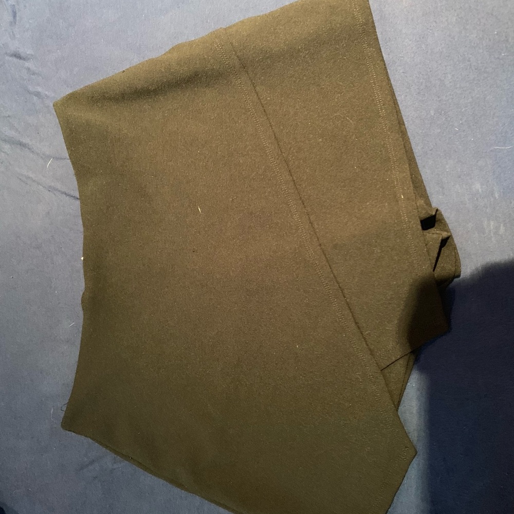 black envelope skirt